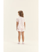 Pijama Cor Com Amor Infantil Mga Cta Americano C/ Shorts