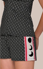 Short Doll Feminino Regata com Alça Regulável Silver Moon