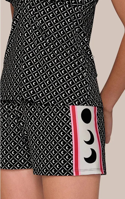 Short Doll Feminino Regata com Alça Regulável Silver Moon