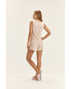 Pijama Cor Com Amor Feminino Regata C/short