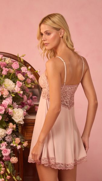 CAMISOLA KAREN BICOLOR ROSA ABYSS