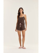 Pijama Cor Com Amor Feminino  Alça C/ Shorts - M