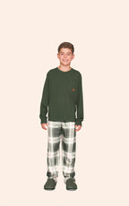Pijama Comfort Infantil Masculino Xadrez BB Moment