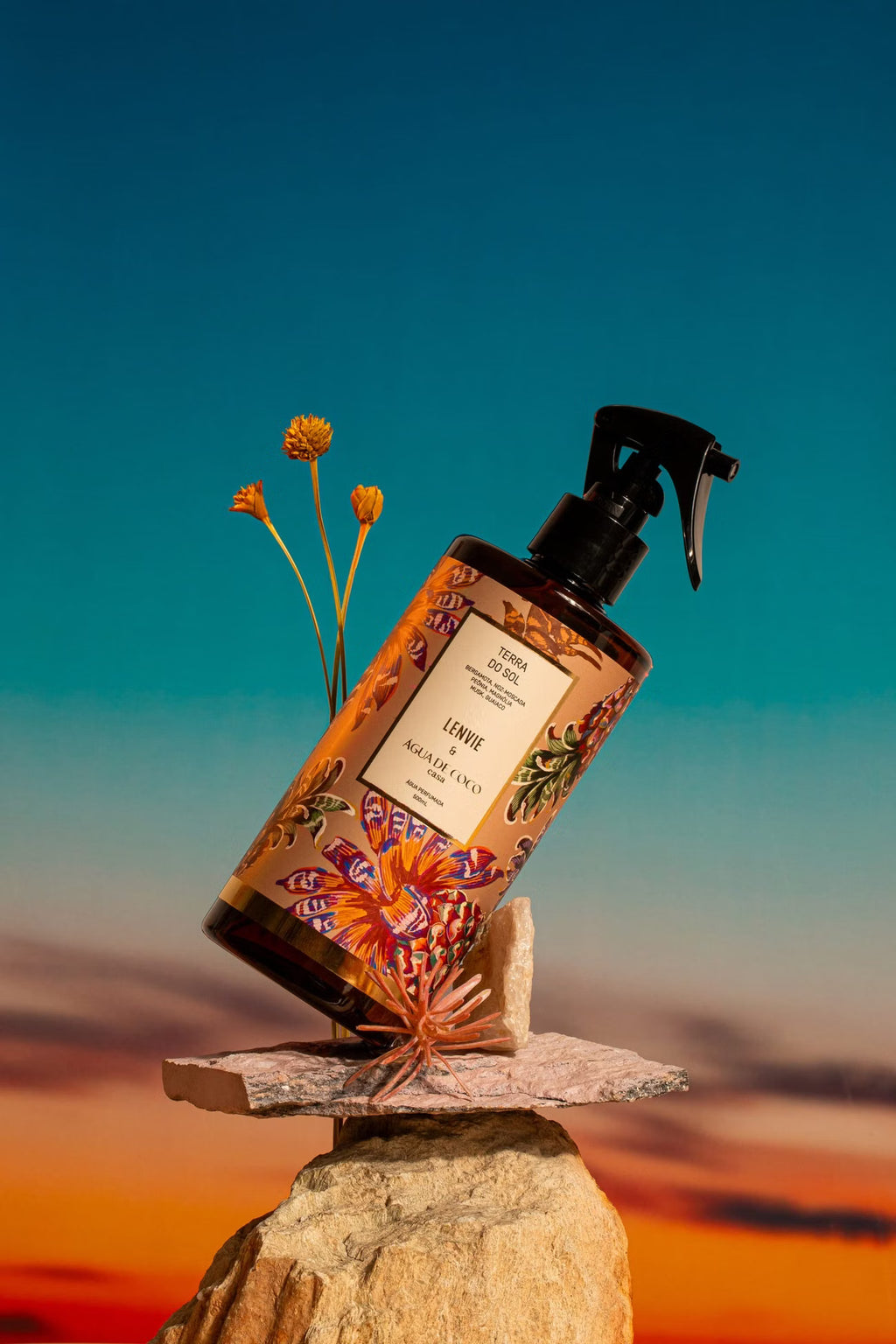Água Perfumada Lenvie Terra do Sol 500ml