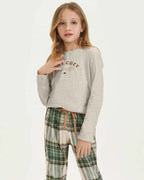 Pijama Manga Longa Infantil Feminino