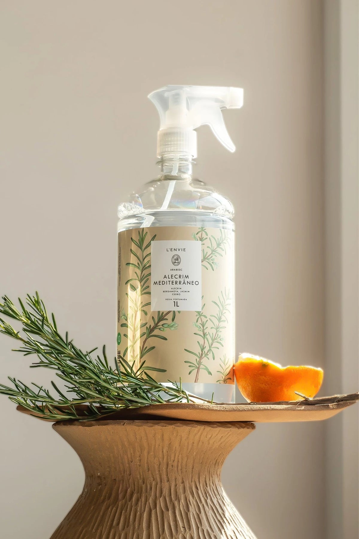 Água Perfumada Lenvie Alecrim 500ml
