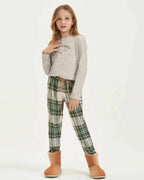 Pijama Manga Longa Infantil Feminino