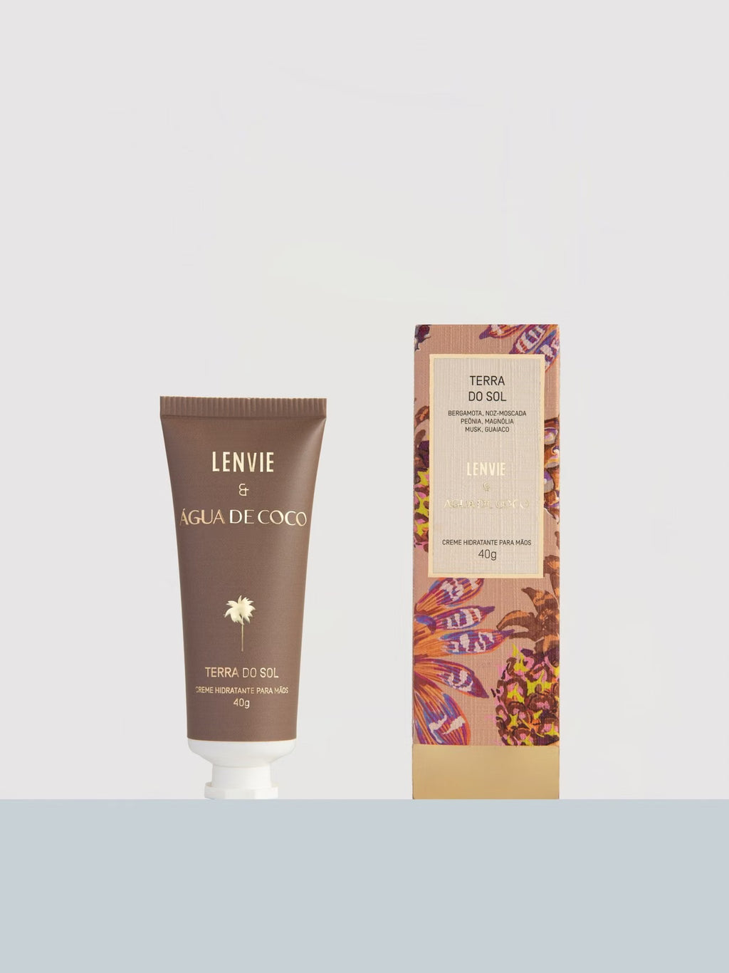 Creme De Mão Lenvie Terra Do Sol 40g