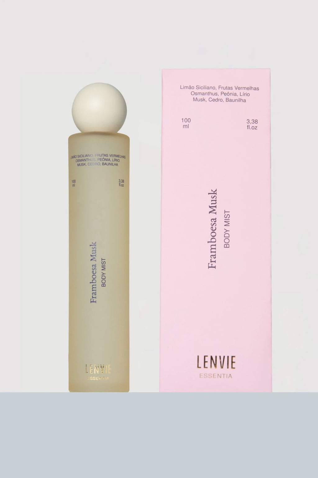 Body Mist Lenvie Framboesa 100ml