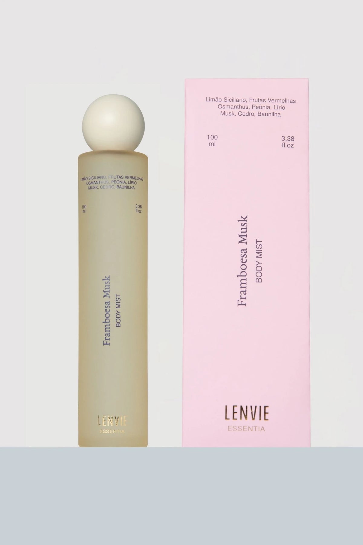 Body Mist Lenvie Framboesa 100ml