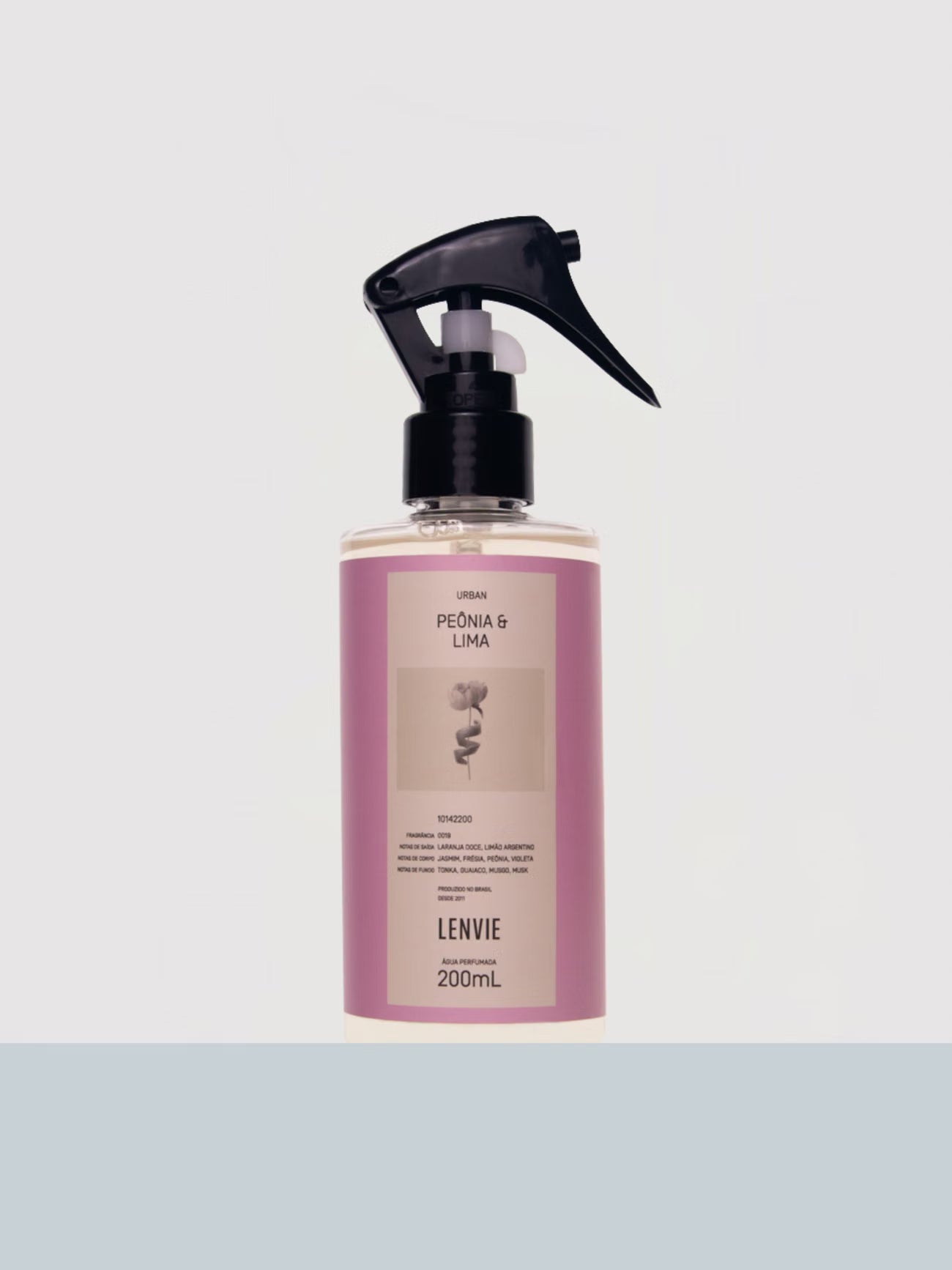 Água Perfumada Lenvie Peonia e Lima 200ML