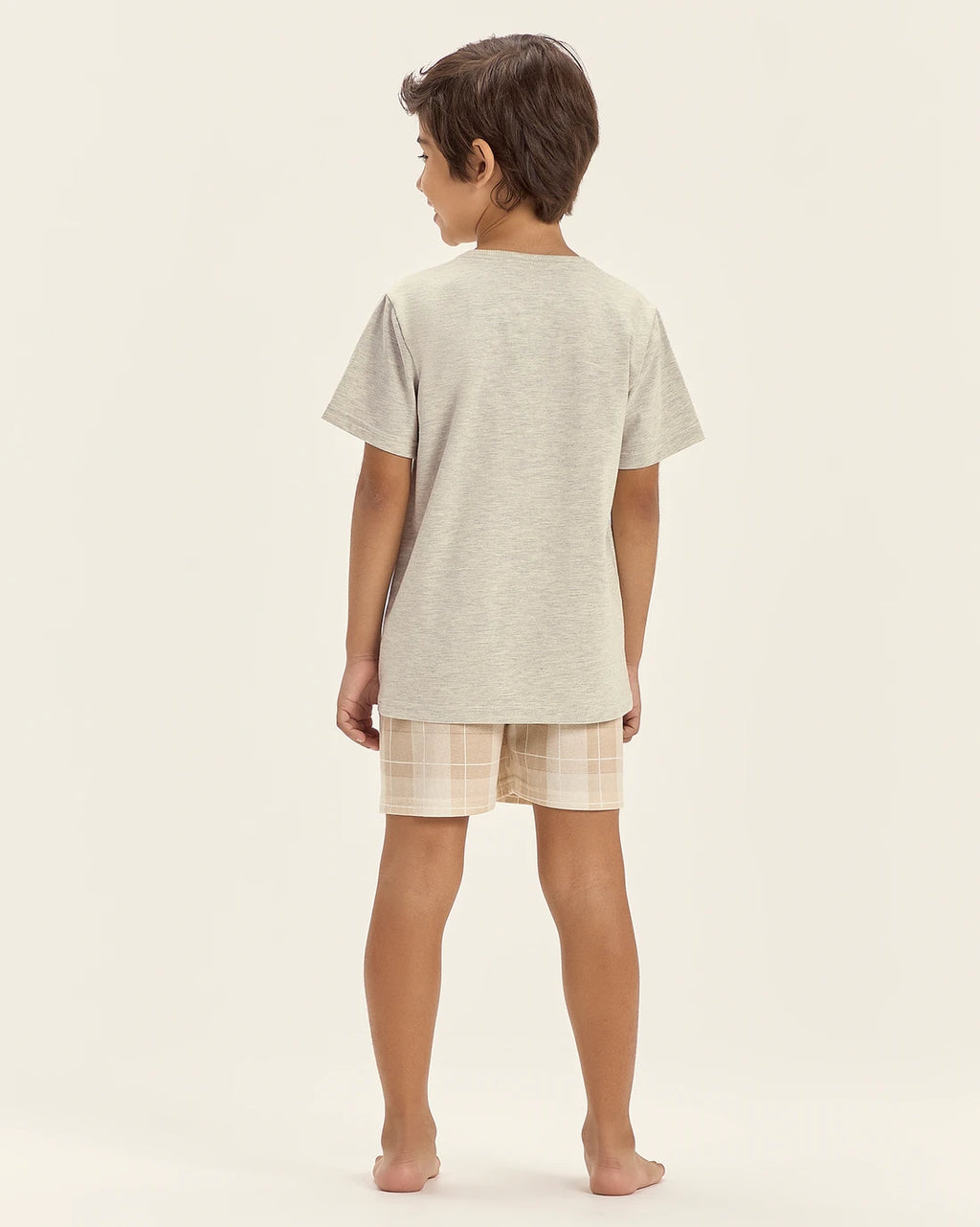Pijama Masculino Infantil Cor Com Amor Mga Cta C/Bermuda