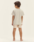 Pijama Masculino Infantil Cor Com Amor Mga Cta C/Bermuda