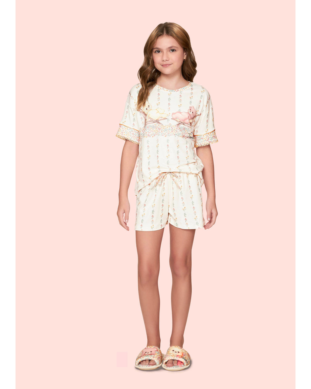 Pijama Lua Lua Curto Infantil Better Together