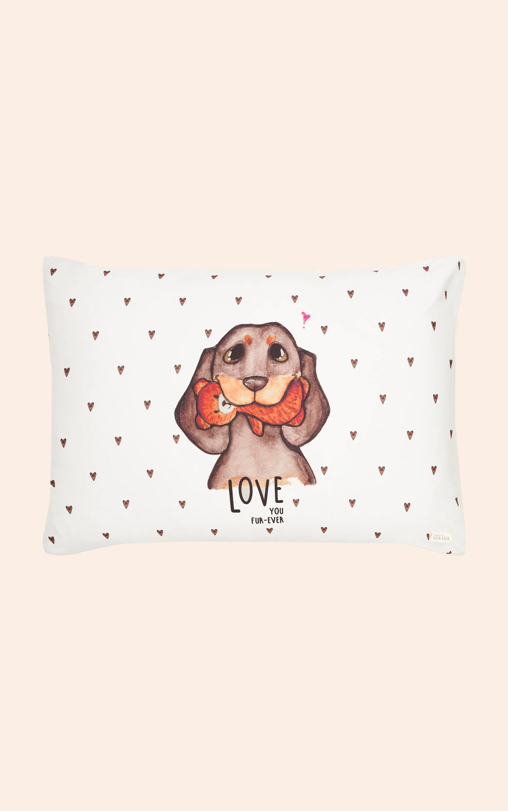 Fronha Lua Lua Avulsa 50x70cm Fur-Ever Love