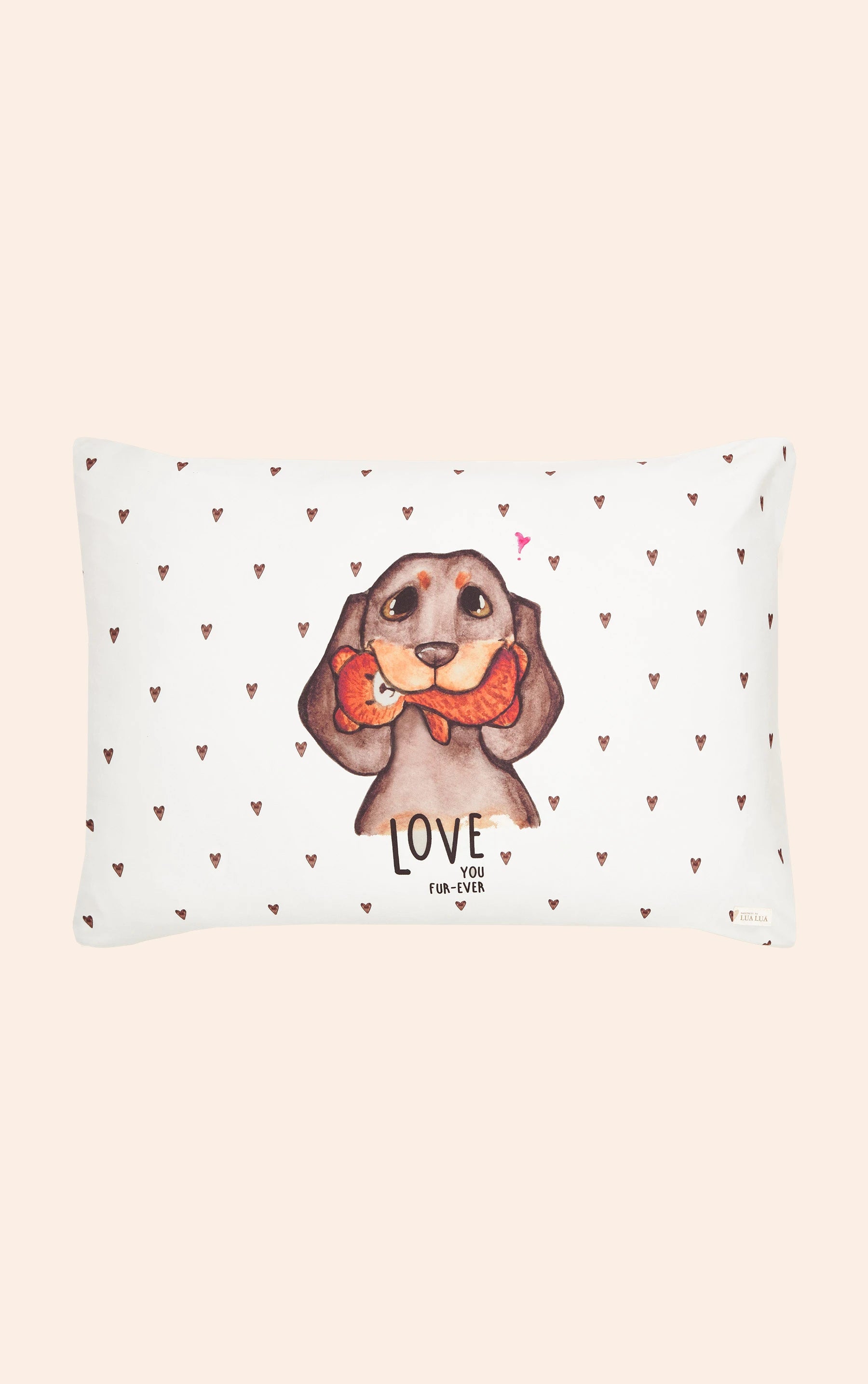Fronha Lua Lua Avulsa 50x70cm Fur-Ever Love