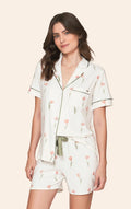 Pijama Lua Lua Feminino Aberto Short Nature