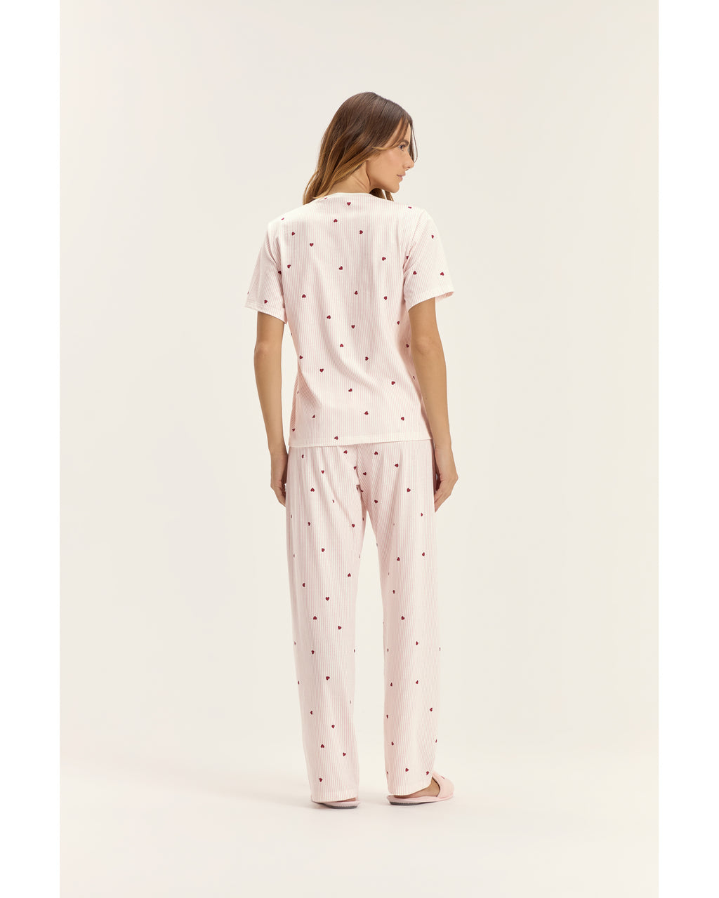 Pijama Cor Com Amor  Feminino Mga Cta C/ Calça