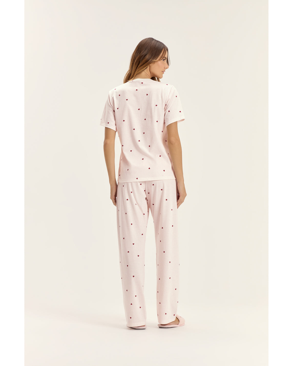 Pijama Cor Com Amor  Feminino Mga Cta C/ Calça