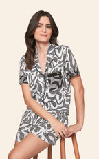 Pijama Lua Lua Feminino Aberto Short Refinata