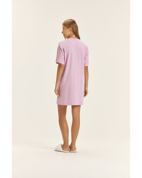 Camisão Feminino Cor Com Amor Manga Curta Lemonade