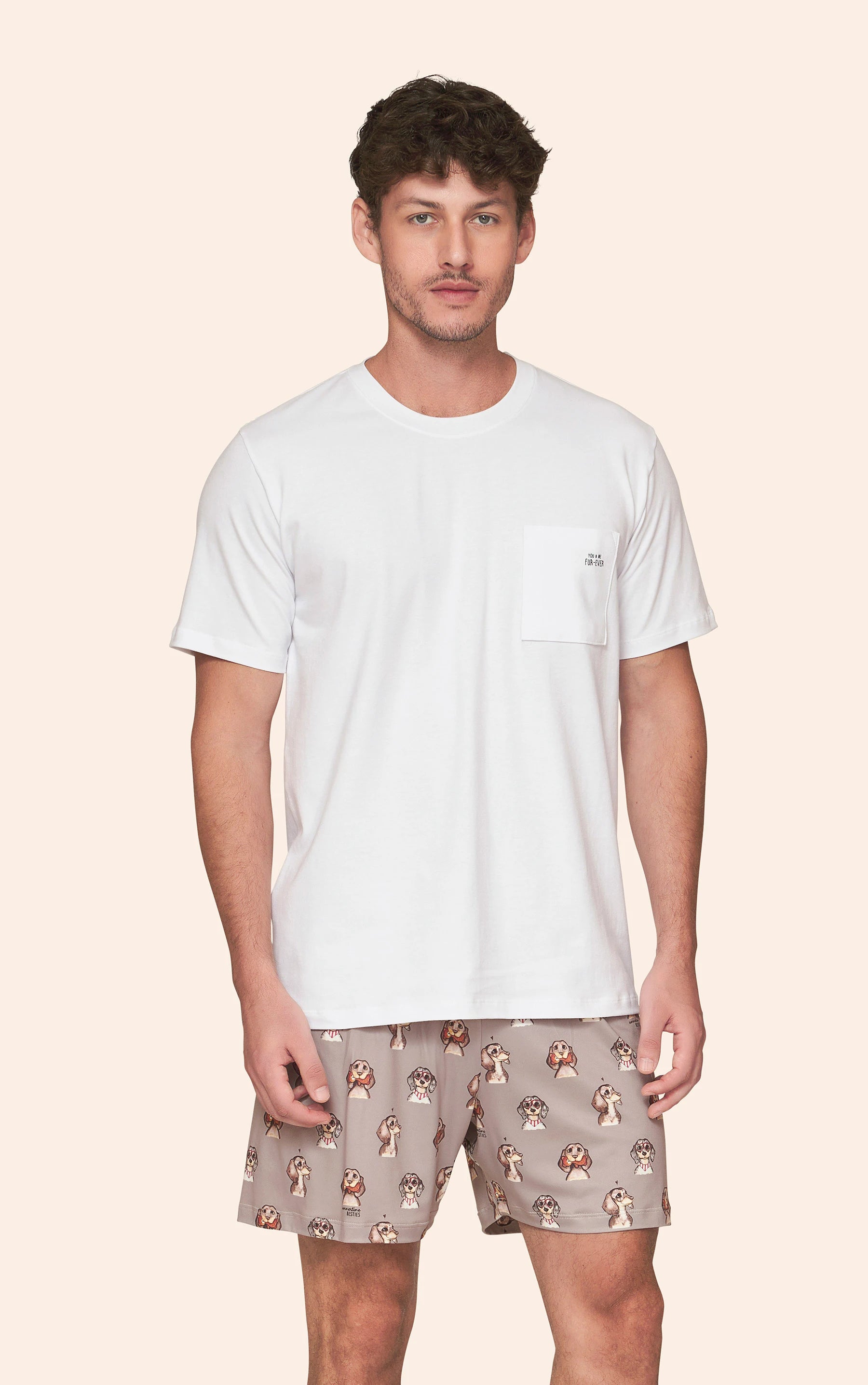 Pijama Masculino Lua Lua Fur-Ever Love