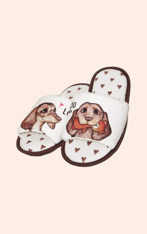 Slider Infantil Feminina Lua Lua Fur-Ever Love