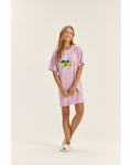 Camisão Feminino Cor Com Amor Manga Curta Lemonade