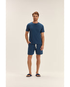 Pijama Cor Com Amor  Masculino Mga Cta C/ Bermuda