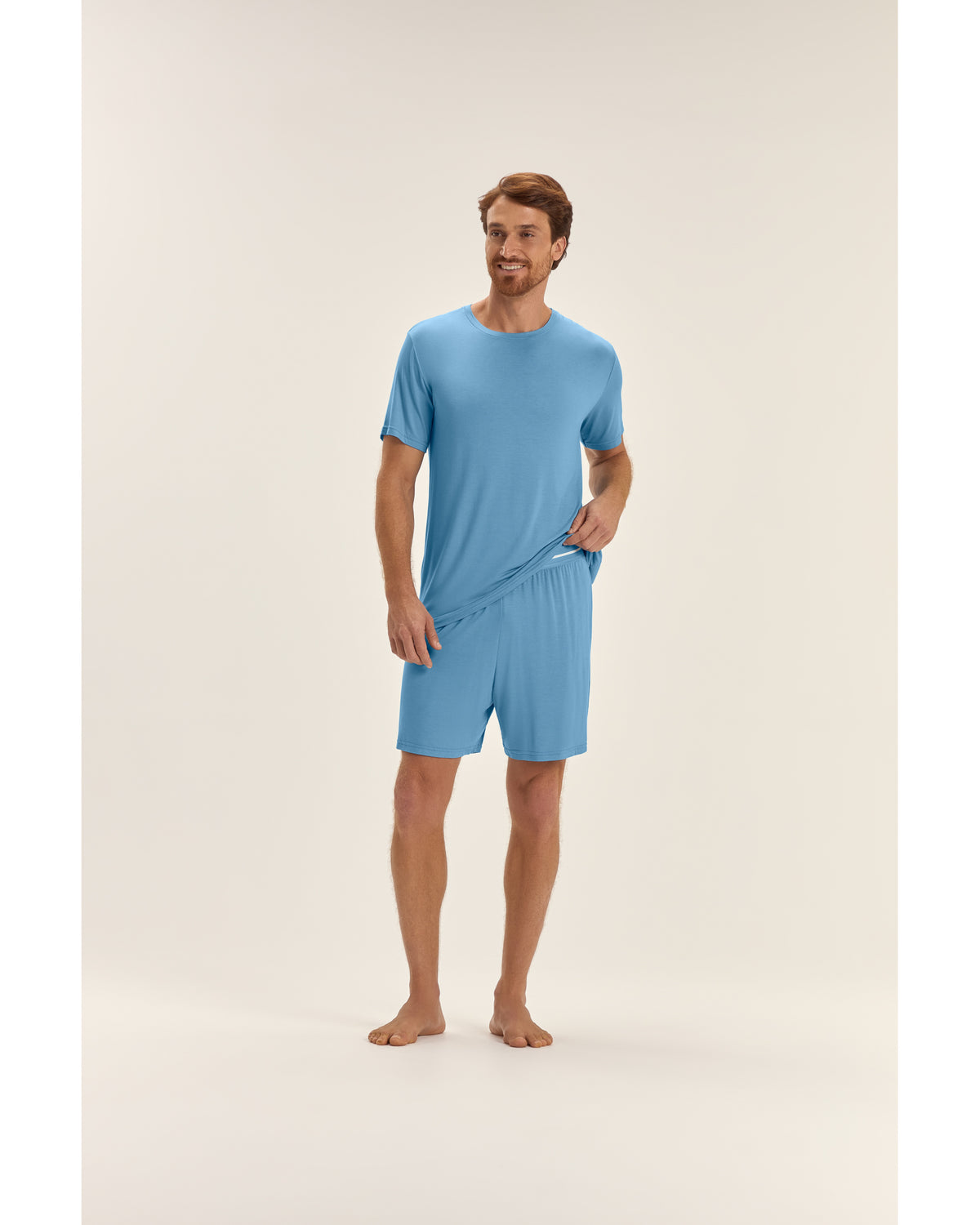 Pijama CorCom Amor Masculino Mga Cta C/ Bermuda