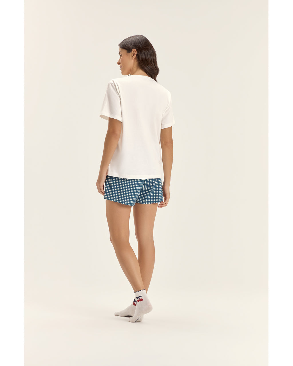 Pijama Cor Com Amor Feminino Mga Cta C/ Shorts