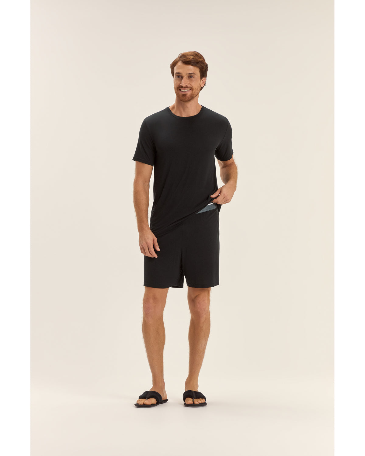Pijama Cor Com Amor Masculino Mga Cta C/ Bermuda