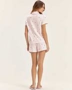 Pijama Cor Com Amor Feminino Mga Cta Americano  C/ Shorts