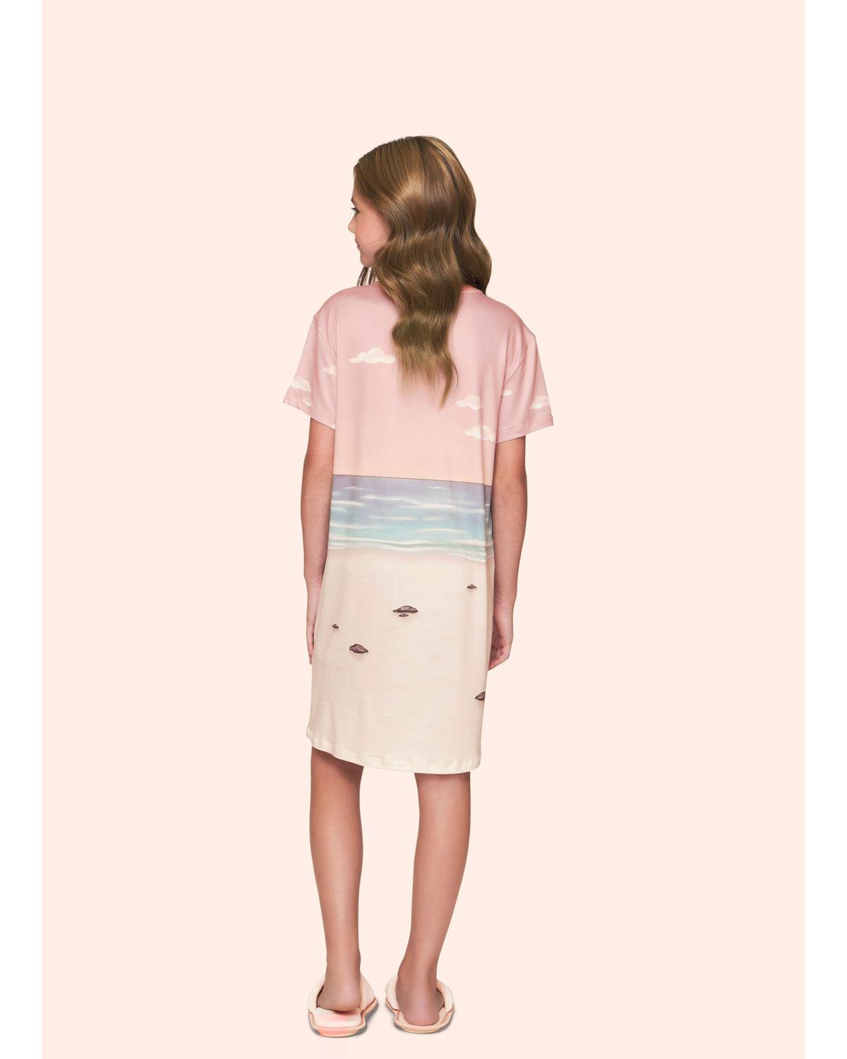 Kit Lua Lua  Dress Infantil  + Caixa Yoga Bears