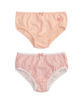 Kit Cor Com Amor C/ 2 Calcinhas  Infantil