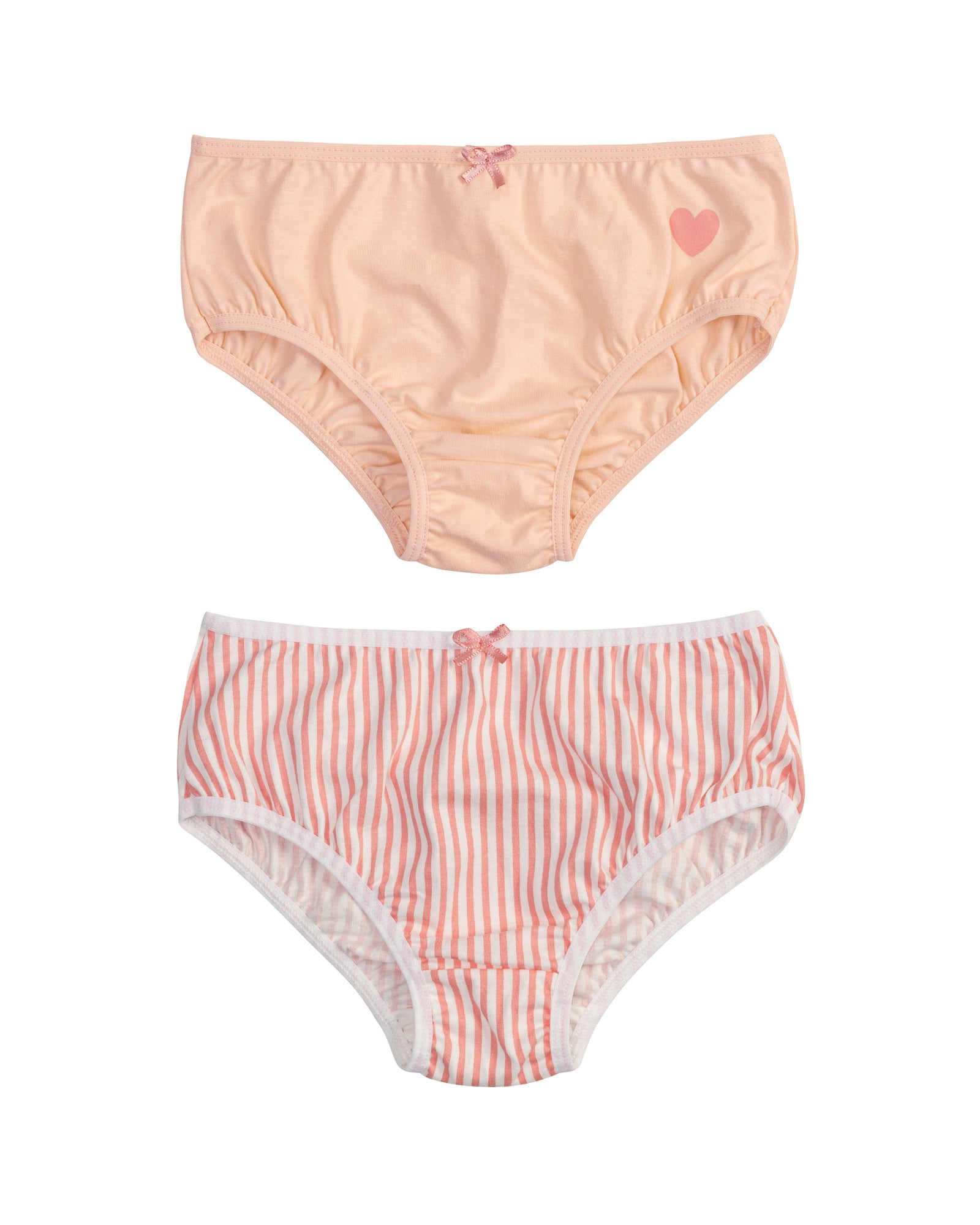 Kit Cor Com Amor C/ 2 Calcinhas  Infantil