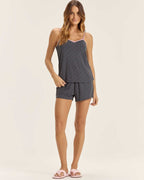 Pijama Cor Com Amor Feminino Alça C/ Shorts - M