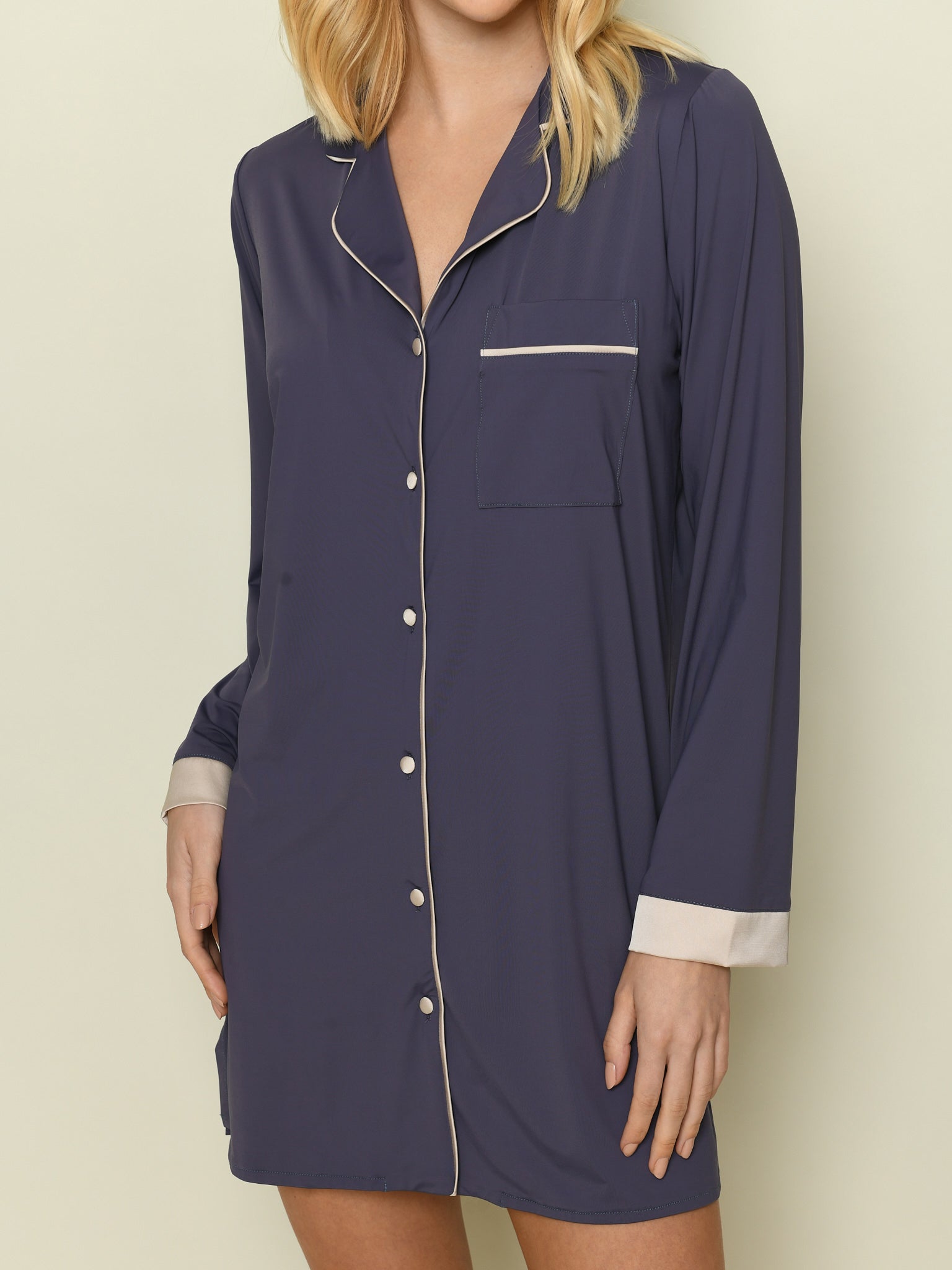 Camisão Feminino Manga Longa Júlia