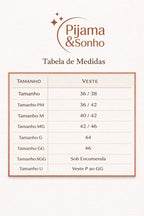 Camisão Feminino Manga Longa Júlia