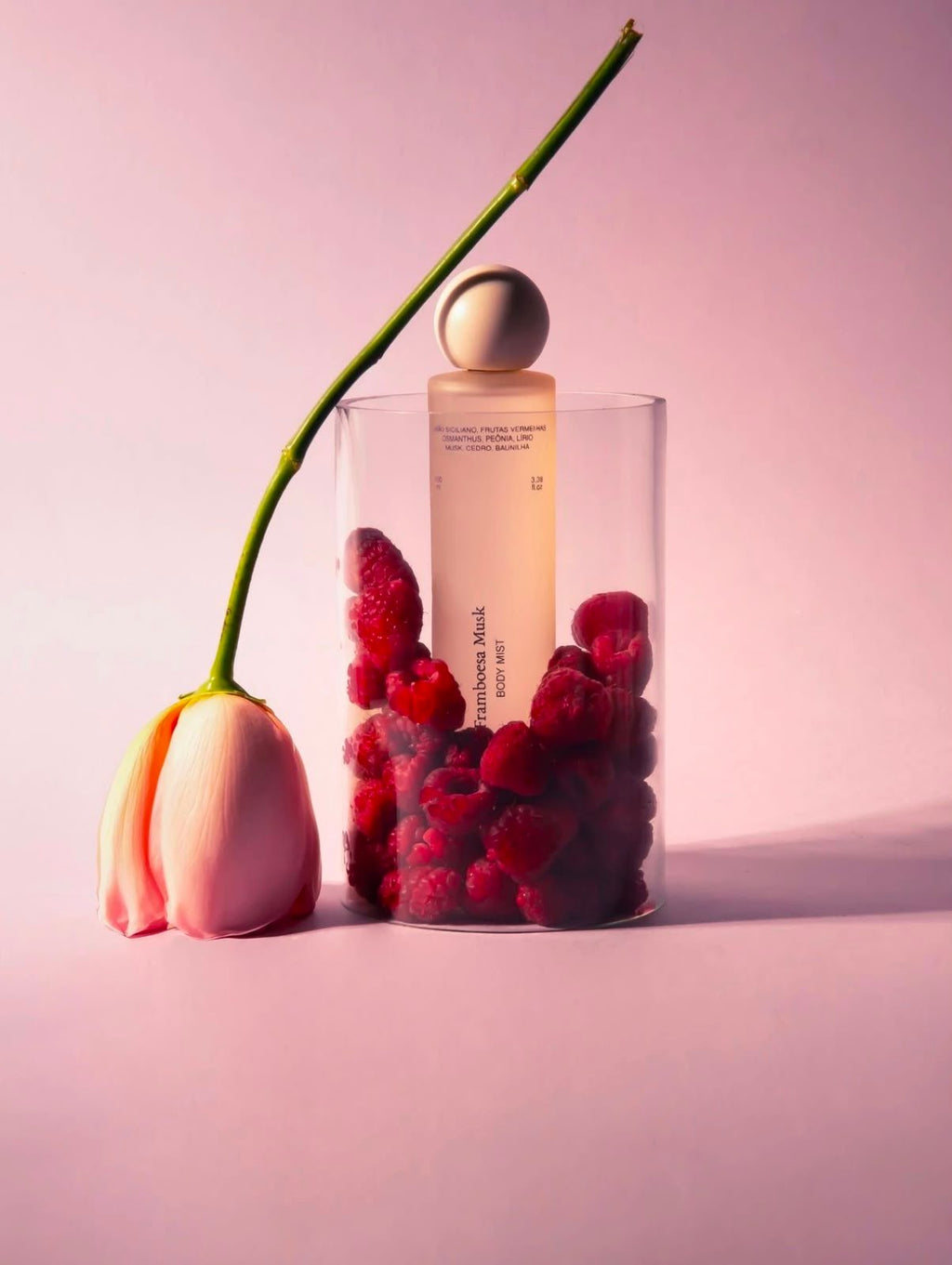 Body Mist 100ml Framboesa Musk - Essentia