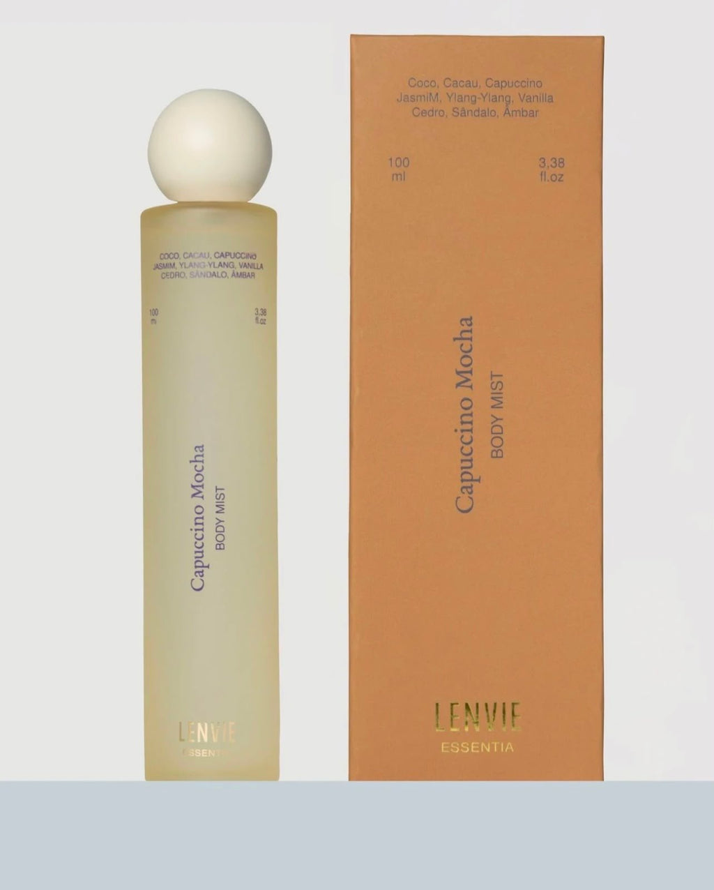 Body Mist 100ml Capuccino Mocha - Essentia