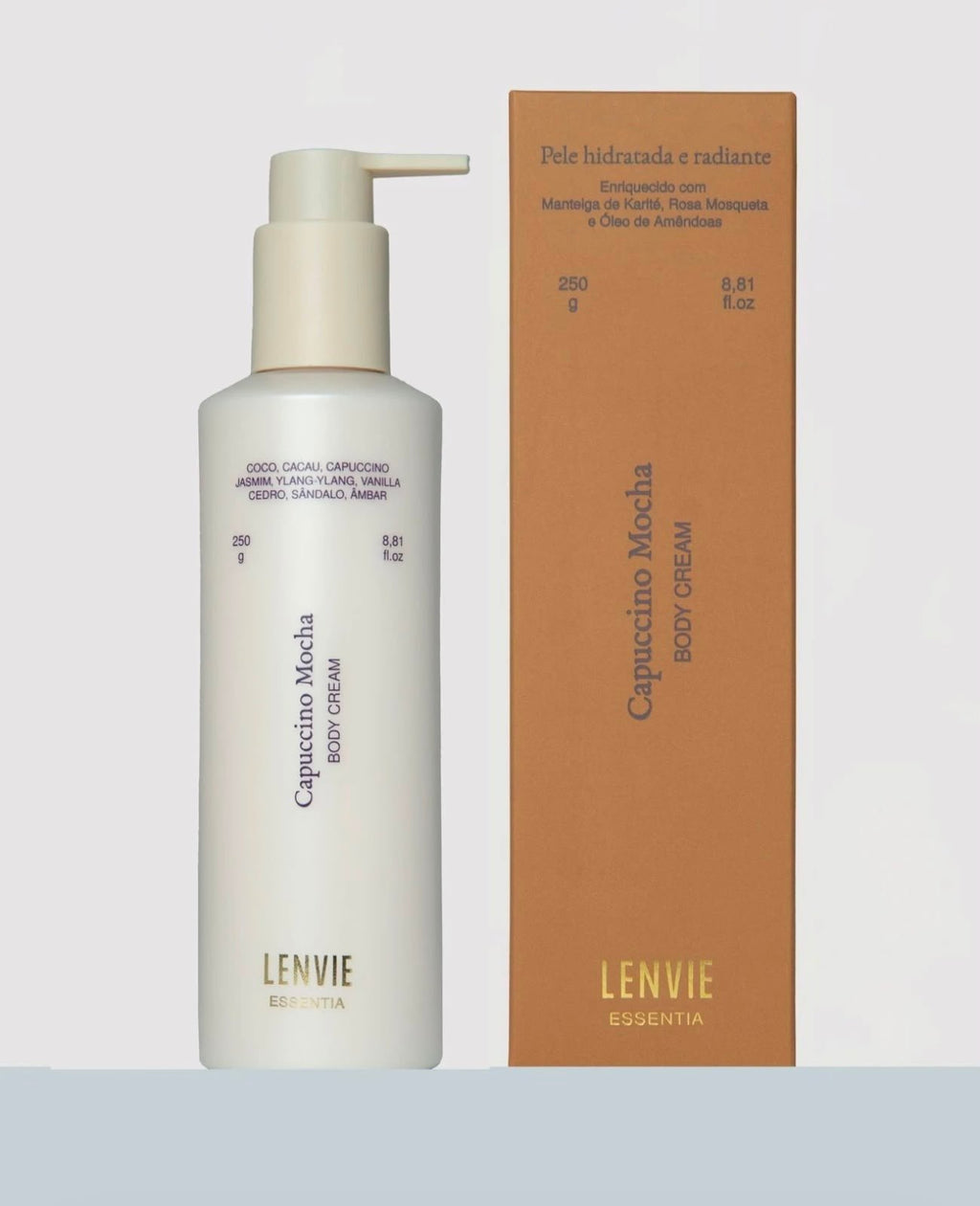 Body Cream 250g Capuccino Mocha - Essentia