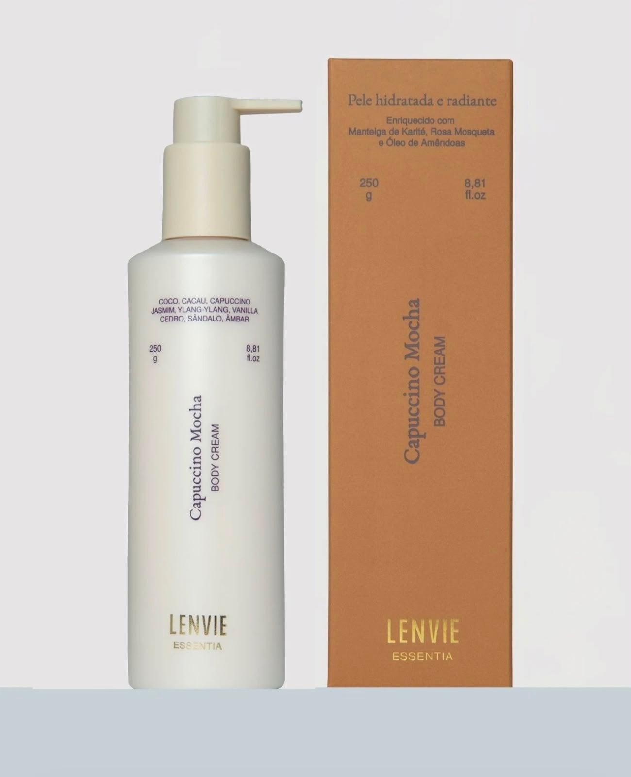 Body Cream 250g Capuccino Mocha - Essentia