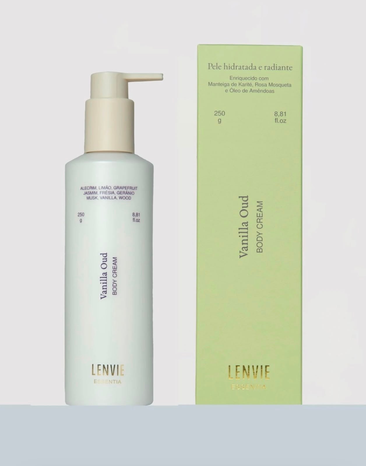 Body Cream 250g Vanilla Oud - Essentia