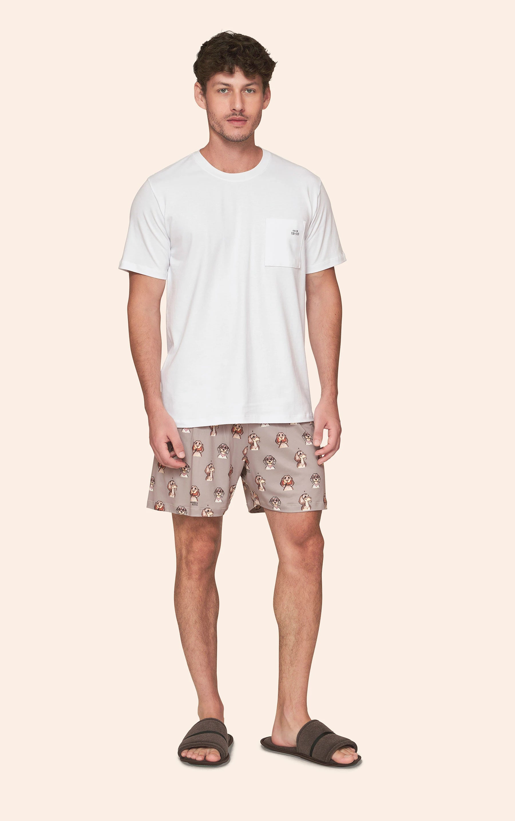 Pijama Masculino Lua Lua Fur-Ever Love