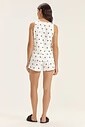 Pijama Cor Com Amor Feminino Regata C/ Shorts