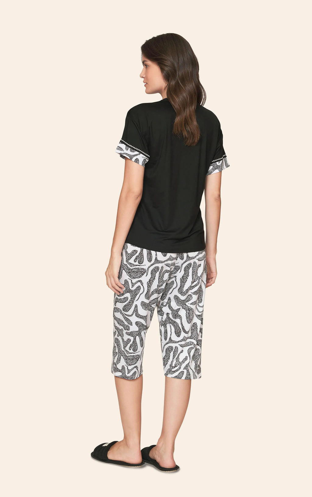 Pijama Lua Lua Feminino Capri Refinata
