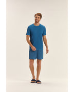 Pijama Cor Com A mor  Masculino Mga Cta C/ Bermuda