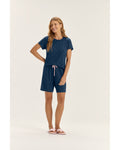 Pijama Feminino Cor Com Amor Mga Cta C/ Bermuda