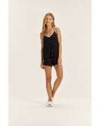 Pijama Cor Com Amor Feminino Alça C/ Shorts